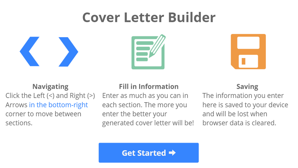 Create Your Cover Letter Create